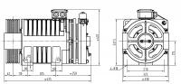 Лифтовая лебедка ER1L