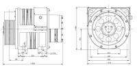 Лифтовая лебедка ER6D