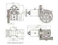 Лифтовая лебедка YJ150