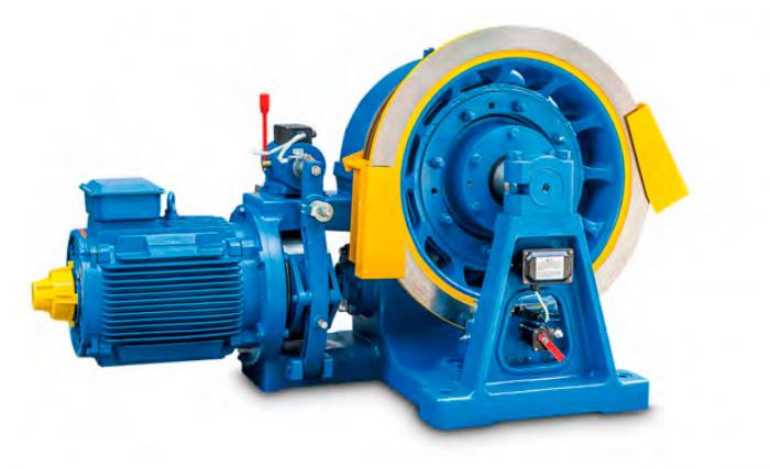 Лифтовая лебедка YJ320A (тип 2)