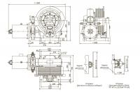 Лифтовая лебедка YJ320A (тип 2)