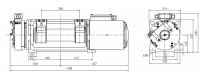 Лифтовая лебедка BPM450 (2 тип)